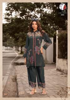 Anju fabrics fusion vol 6 coord set womens wholesale clothing suppliers